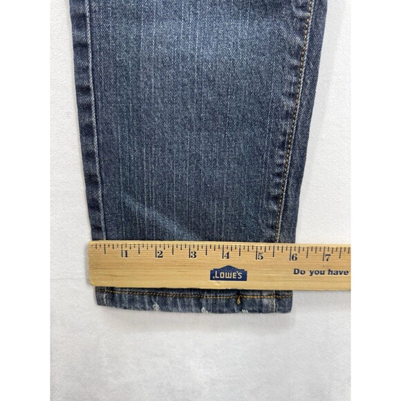 Garnet Hill Signature 5-pocket Slim Jeans Women’s 6 Blue Medium Wash Stretch - Picture 10 of 11